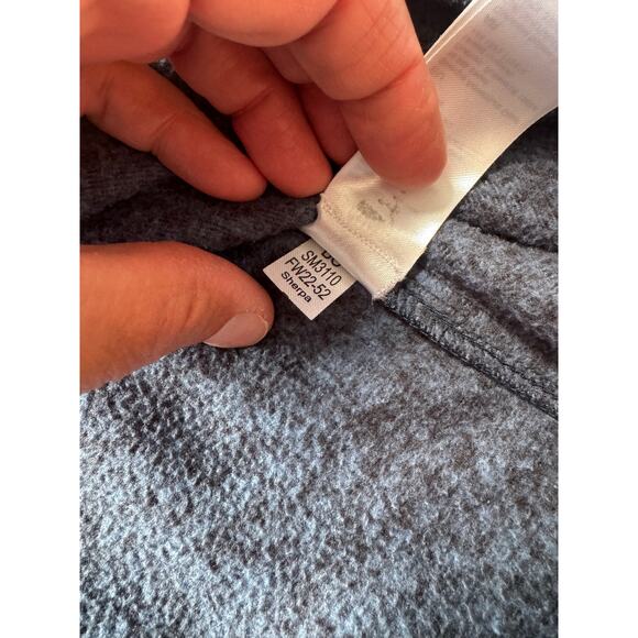 SHERPA Adventure Gear; Men's pull over blue Fleece size XXL, SUPER SOFT sweater - Picture 10 of 12